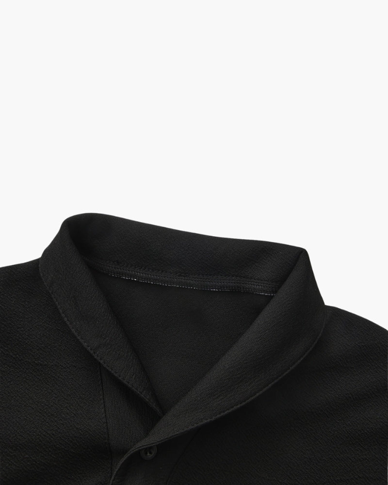 Cotton Polo Shirt and Pants Set