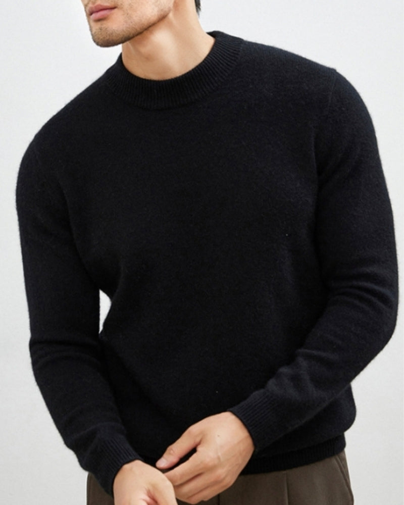 Ordo Maison Pullover in Cashmere e Lana con Collo Alto
