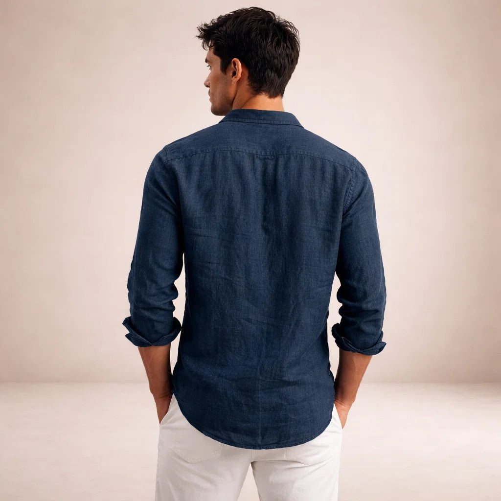 Ordo Maison™ Milano Camicia Lino Leggera