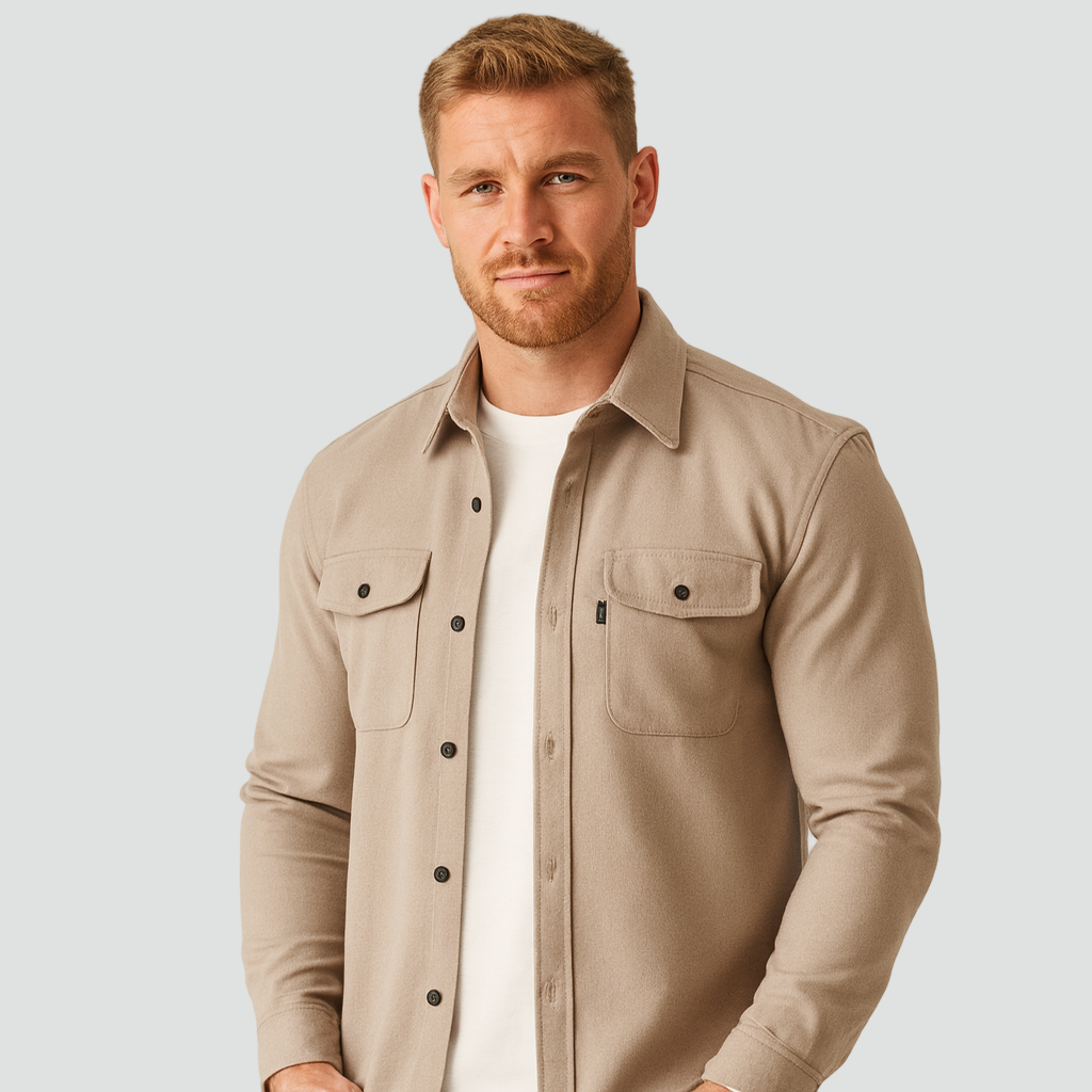 Ordo Maison™ Milano Camicia Overshirt Eleganza con Tasche Discrete
