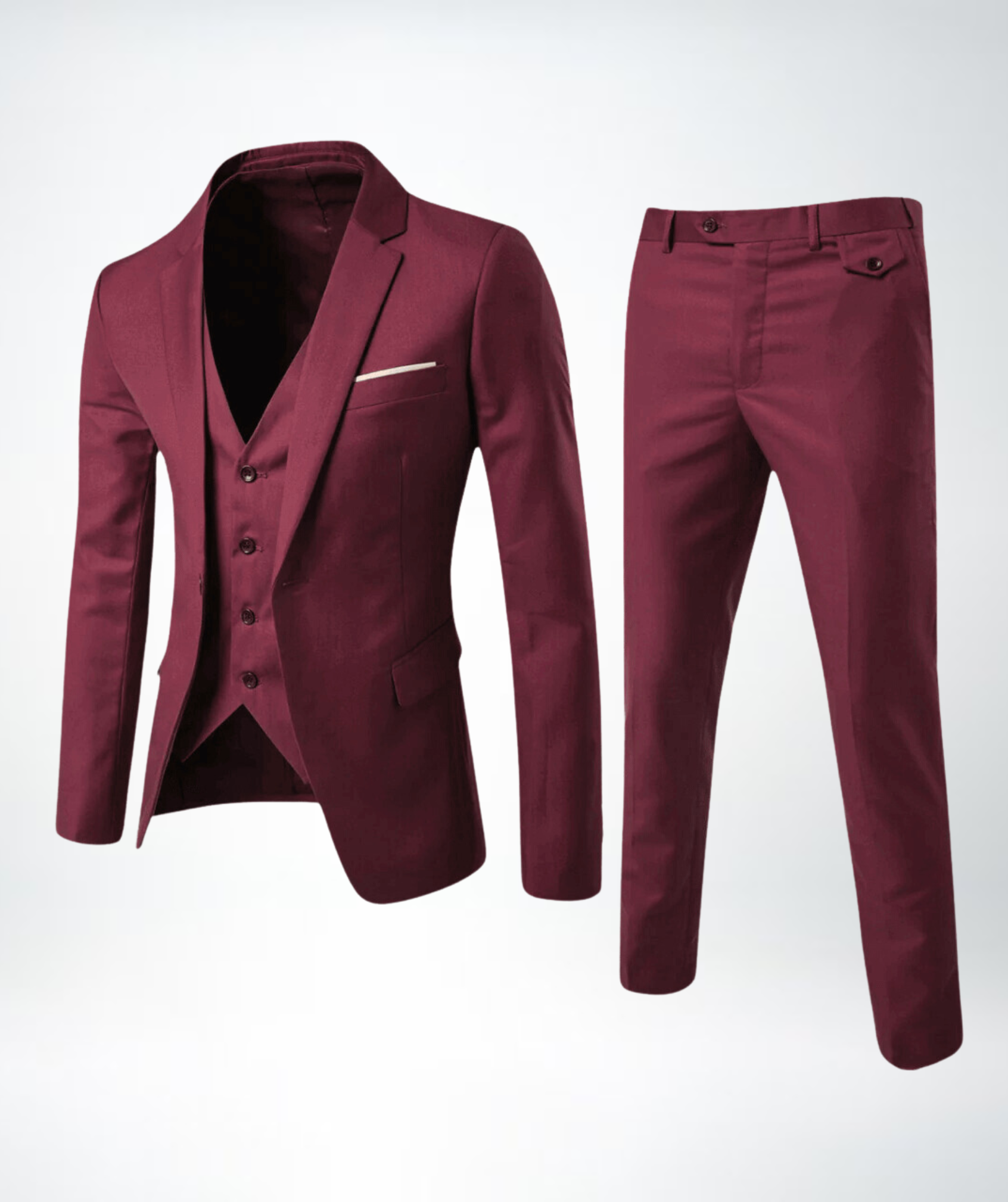 Ordo Maison™ Milano Completo Elegante Tre Pezzi con Gilet