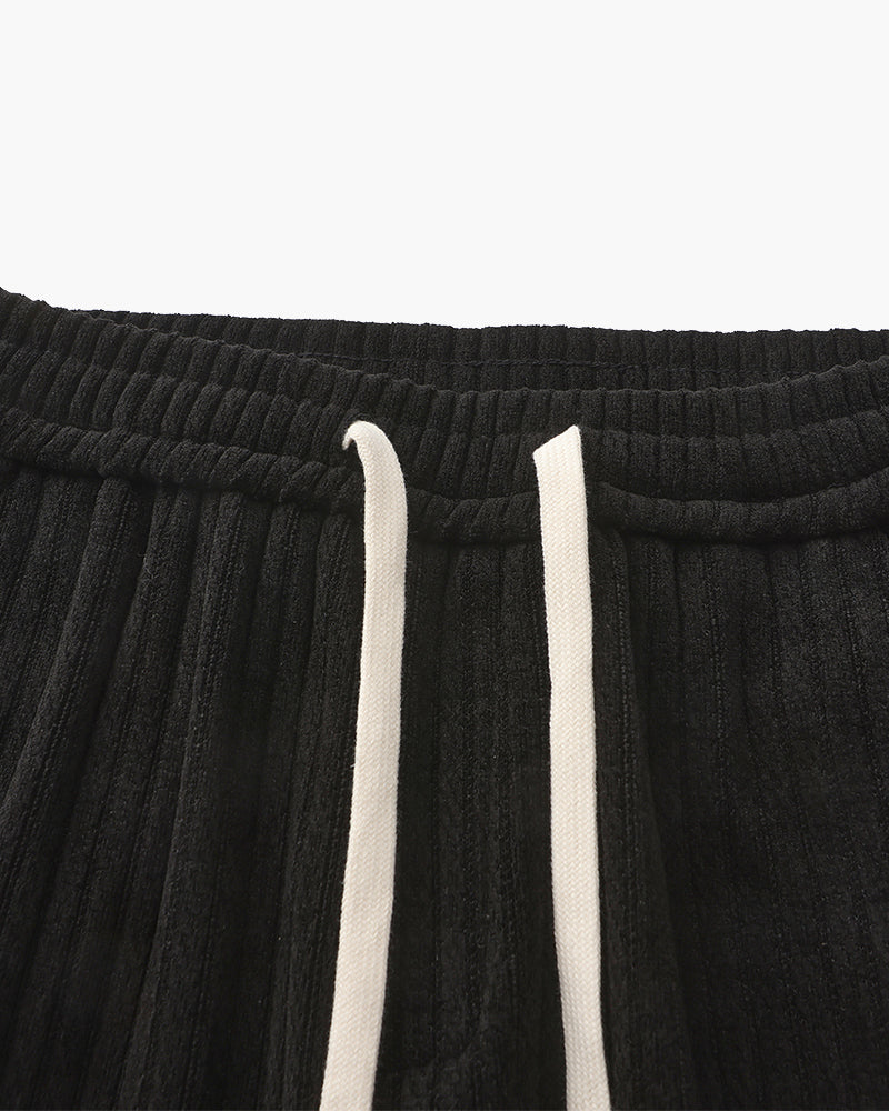 Ordo Maison Pantaloni in Velluto di Stile Romano