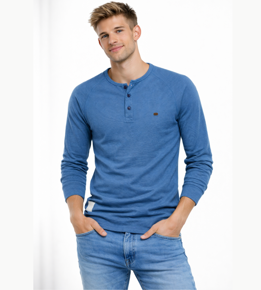 Ordo Maison™ Milano Camicia Henley Essenziale