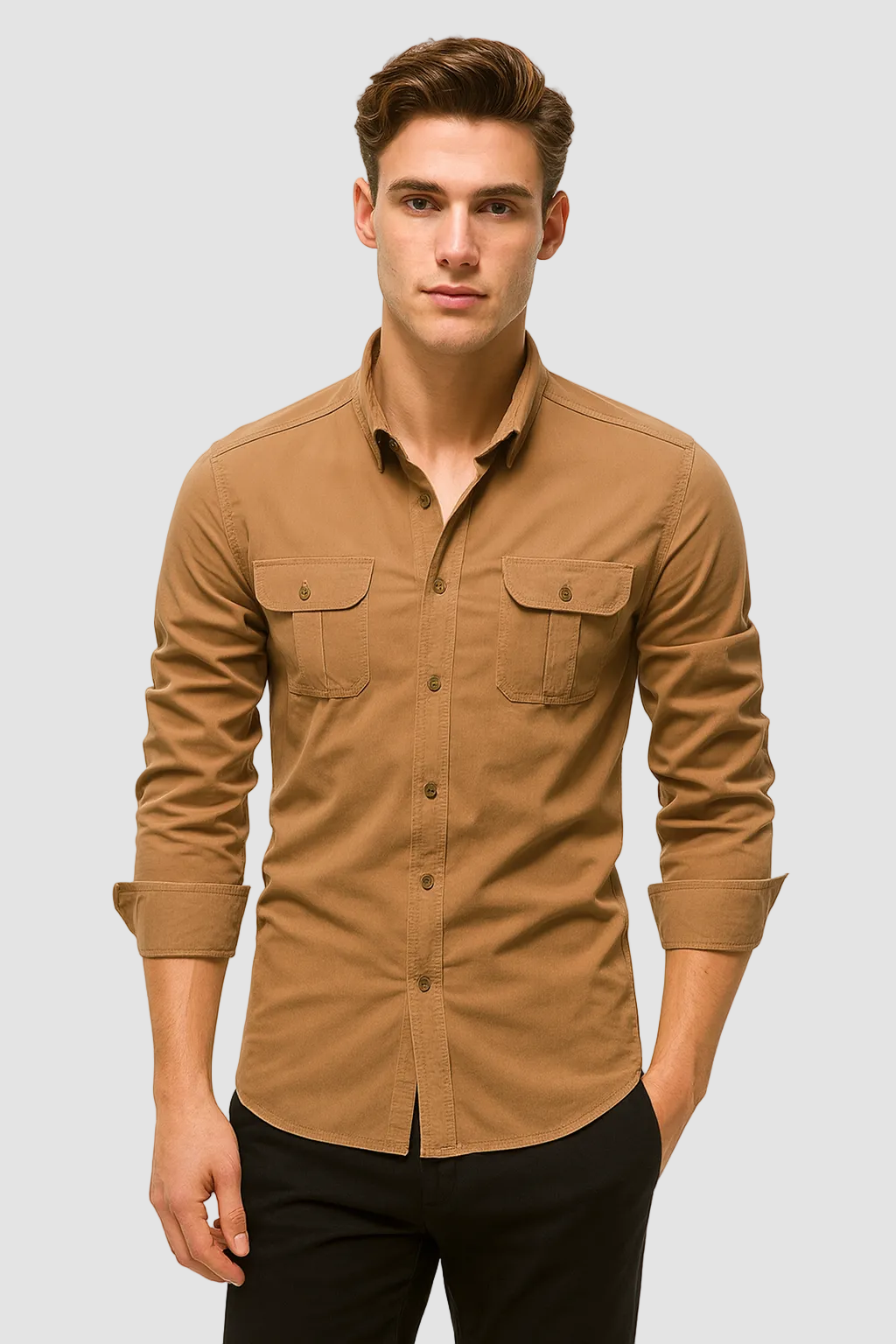 Ordo Maison™ Milano Camicia Uomo Eleganza Sottile