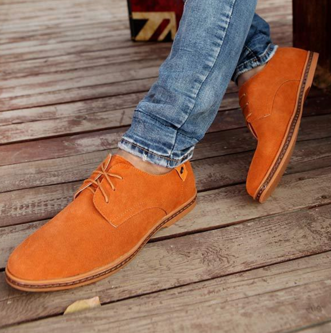 Ordo Maison™ Milano Scarpe Derby Suede Testurizzate