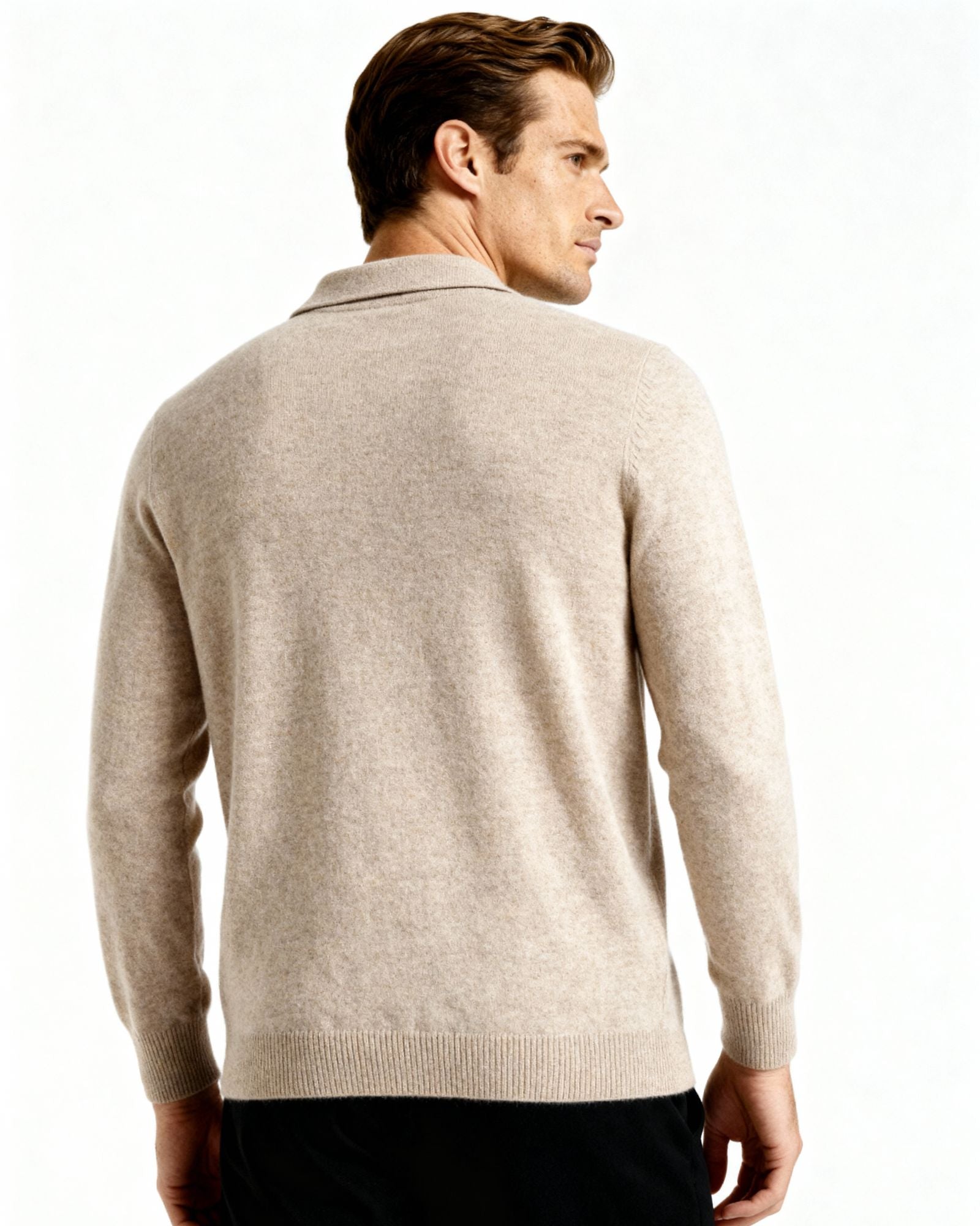 Ordo Maison 100% Cashmere Polo Shirt