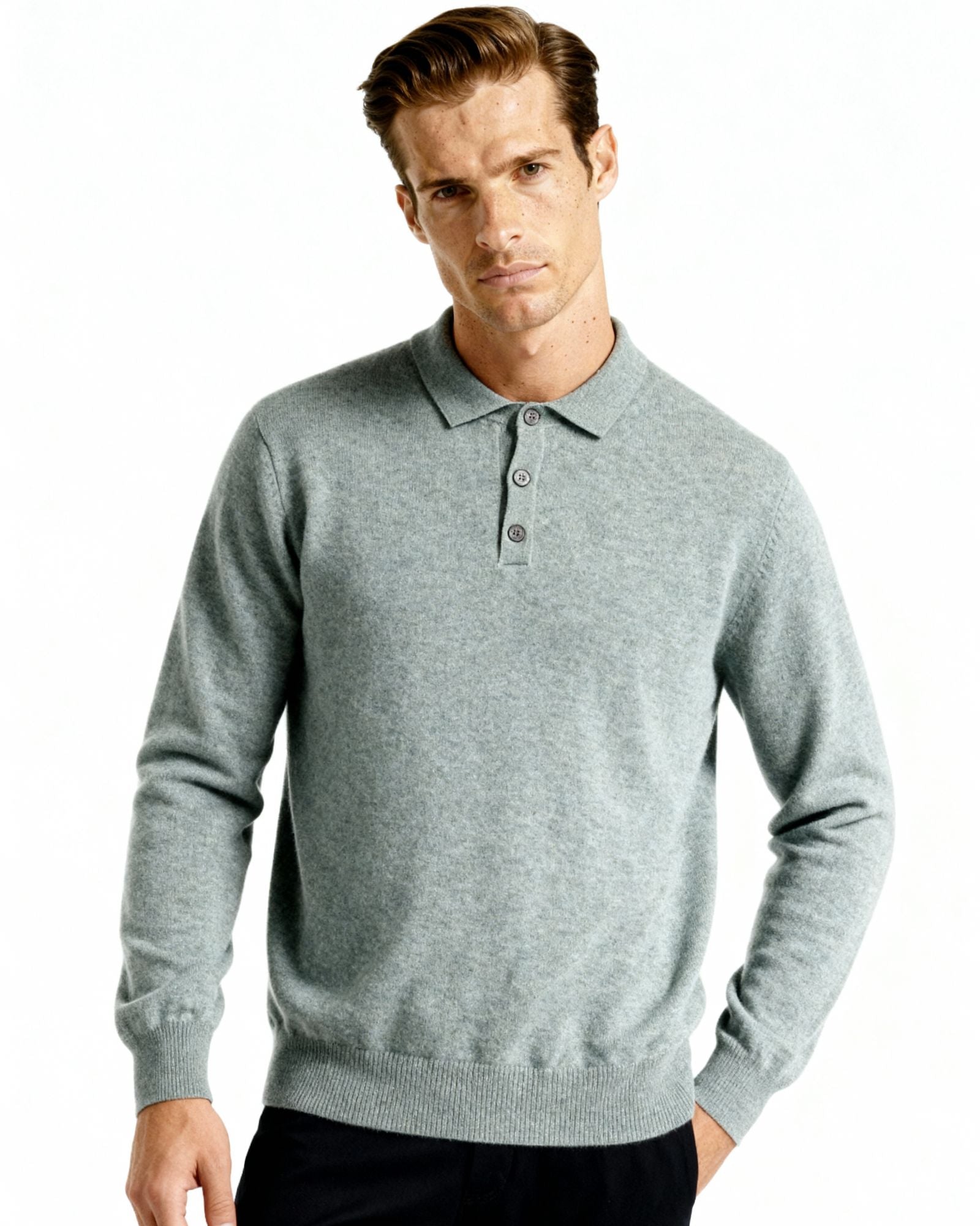 Ordo Maison 100% Cashmere Polo Shirt
