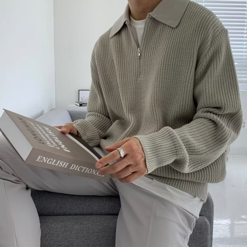 Ordo Maison™ Milano Maglione Zip Classico
