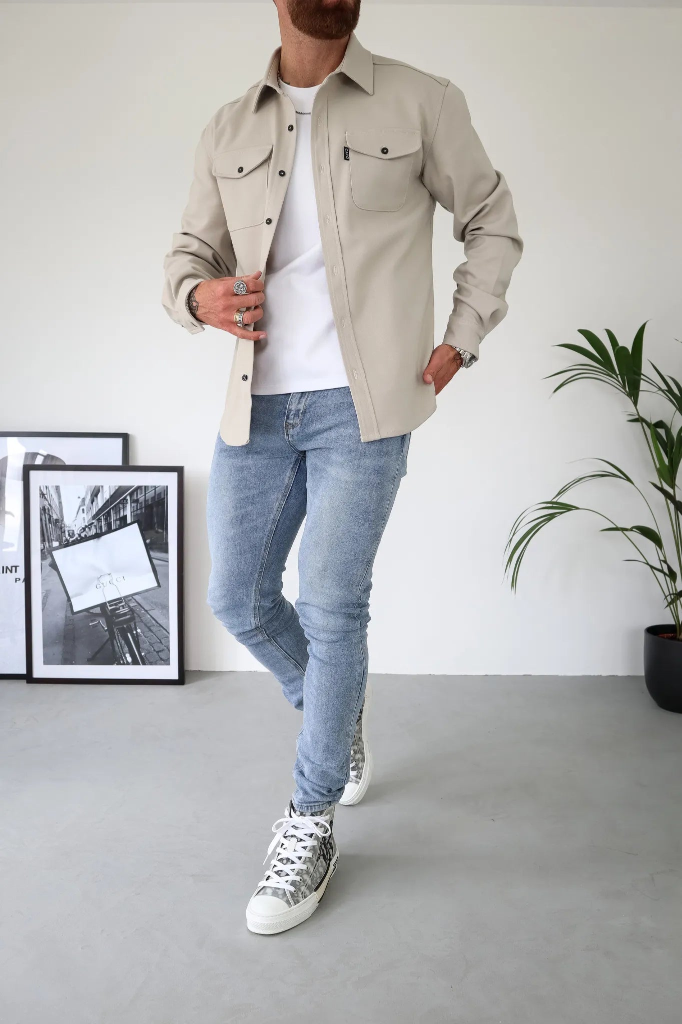Ordo Maison™ Milano Giacca Overshirt Leggera