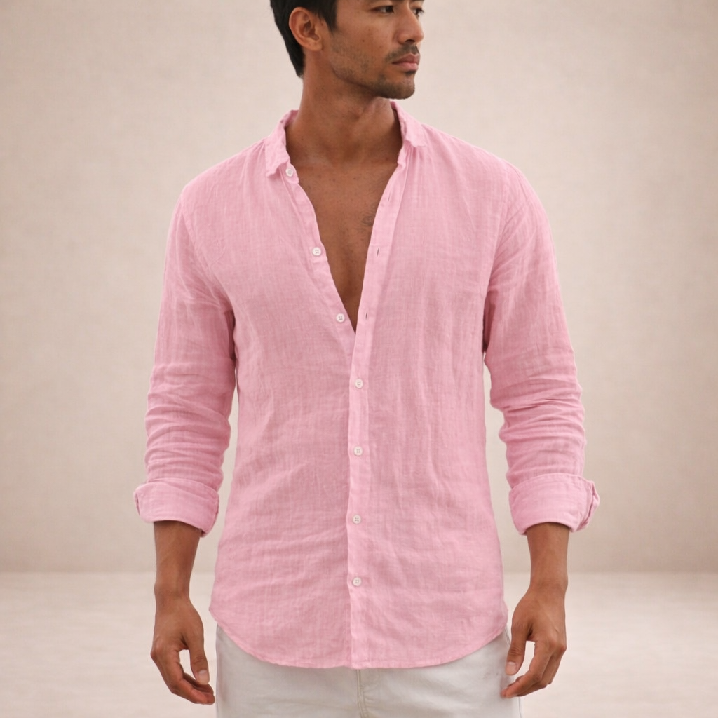 Ordo Maison™ Milano Camicia Lino Leggera