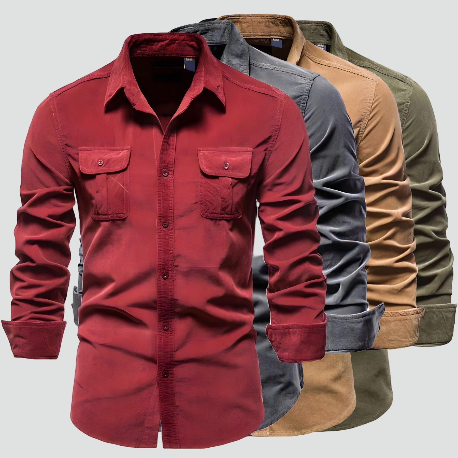 Ordo Maison™ Milano Camicia Uomo Eleganza Sottile